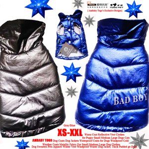 Ambaby XS/S/M/L/XL/XXL Thick Warm Dog Vest Pet Clothes Puppy Coat Jacket Sweater
